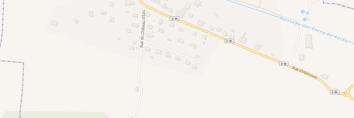 Plan du 6 Rue des Comballes à Couthenans