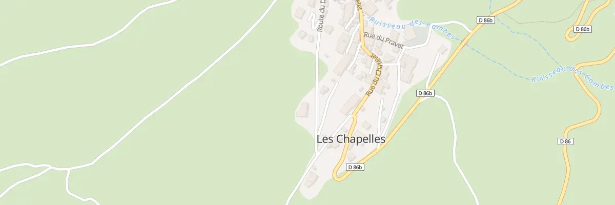 Plan du 91 Rte du Dôme aux Chapelles