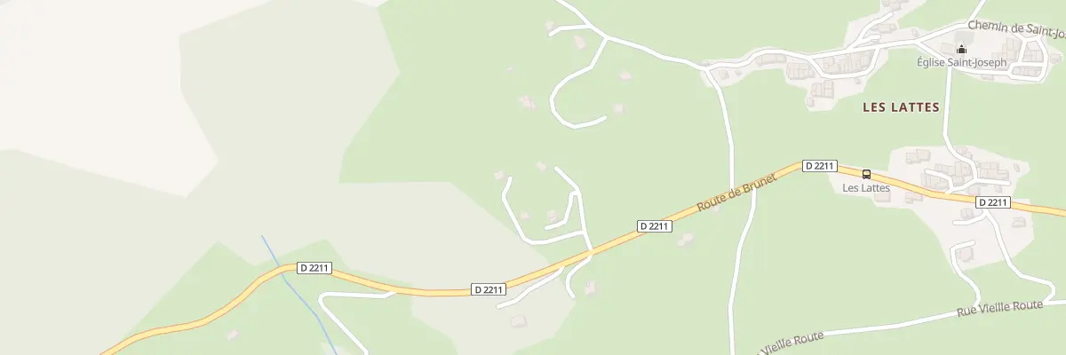 Plan du 1202 Che Departemental 2211 à Saint-Auban
