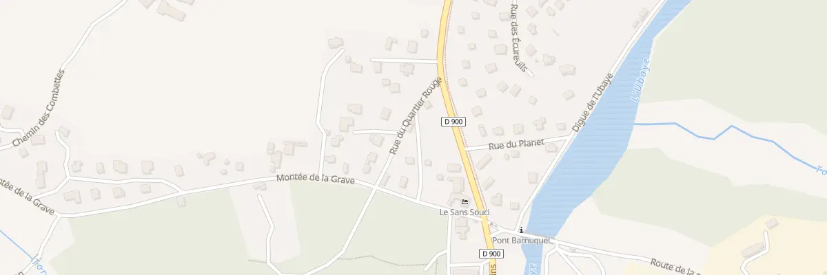 Plan du 2 Tra de l’Ancien Parc à Jausiers