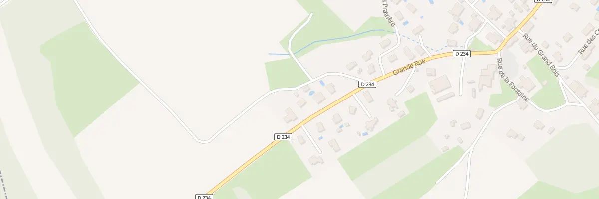 Plan du 5 Gr Grande Rue à Laire