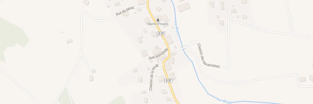 Plan du 17 Rue Principale à Issans