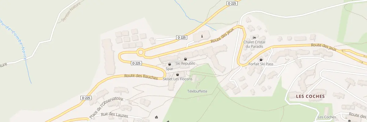 Plan du 6 Rte des Jeux à La Plagne Tarentaise