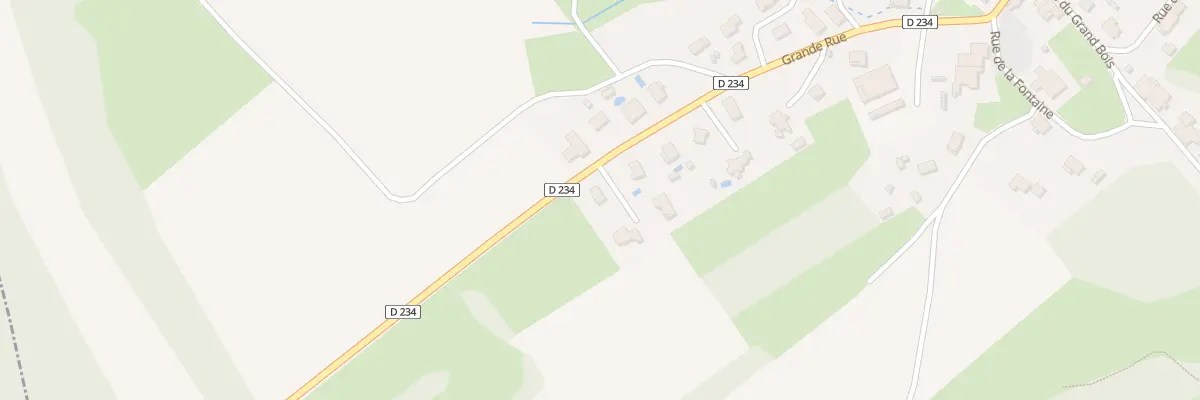 Plan du 2 Aux Paigres à Laire