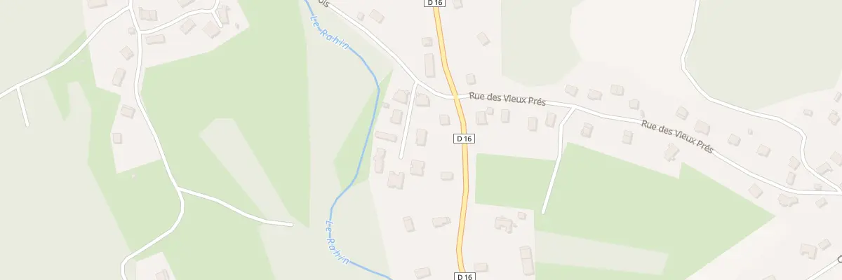 Plan du 3 Rue du Rapois à Plancher-Bas