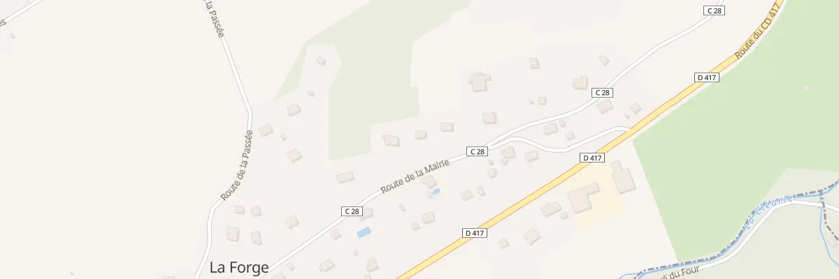 Plan du 9C Rte de la Mairie à La Forge