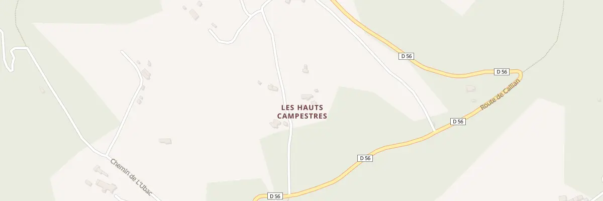 Plan du 290 Che de Roubies à Mons