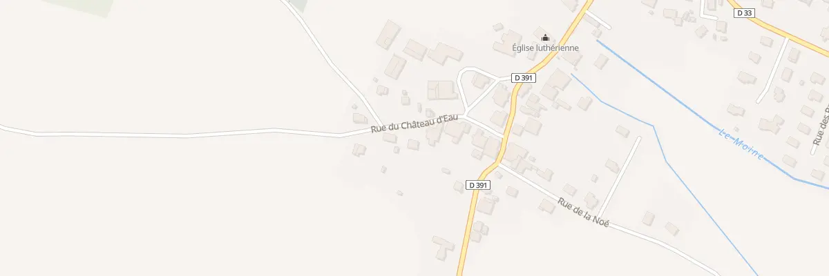 Plan du 9 Rue du Château d’Eau à Présentevillers