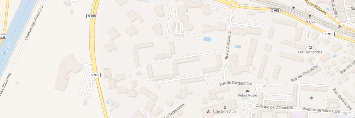 Plan du 85 Rue d’Auriasque à Puget-sur-Argens