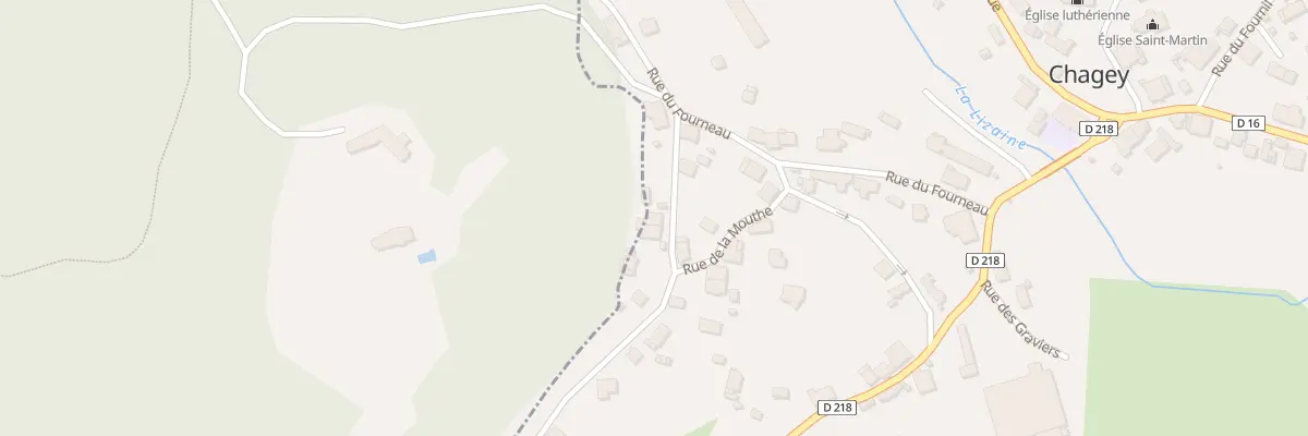 Plan du 2 Rue de la Goutte Saint Saut à Chagey