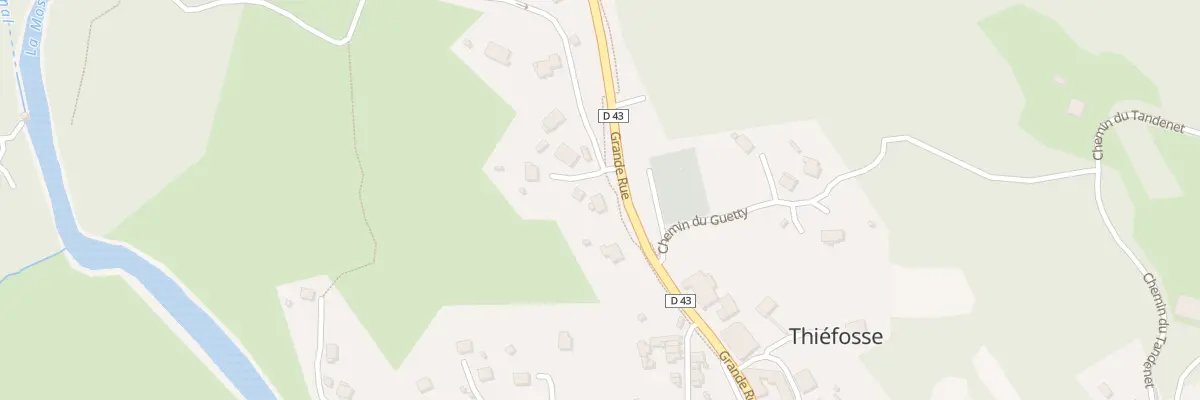 Plan du 29 Grande Rue à Thiéfosse