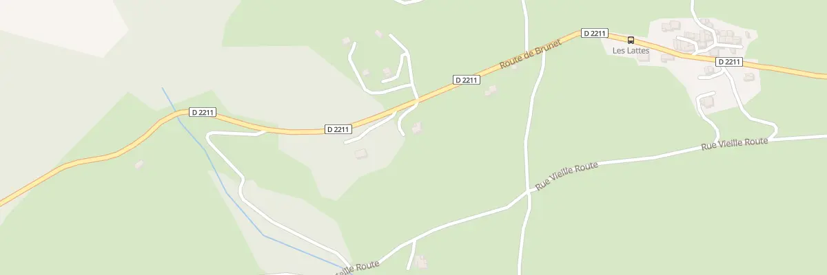 Plan du 1217 Che Departemental 2211 à Saint-Auban