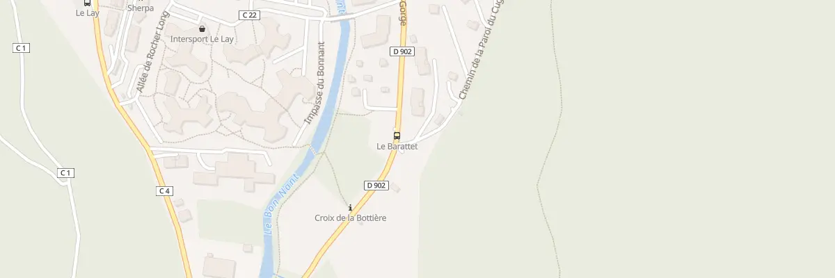 Plan du 15 Che de la Paroi du Cugnon aux Contamines-Montjoie