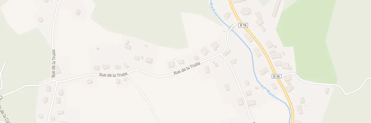 Plan du 8 Rue de la Truite à Plancher-Bas