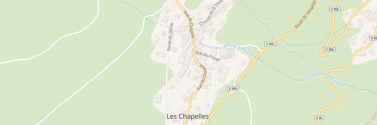 Plan du 16 Imp du Revers aux Chapelles