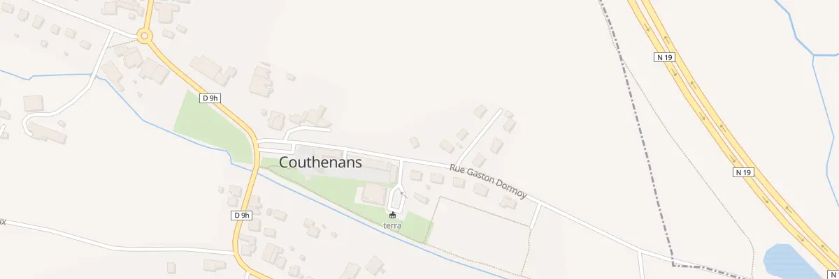 Plan du 3 Rue Gaston Dormoy à Couthenans