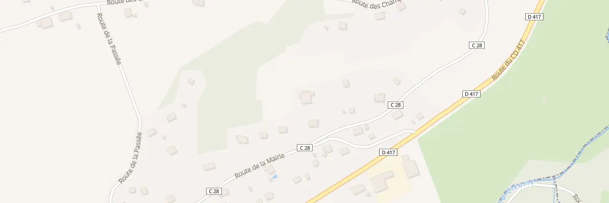 Plan du 17 Rte de la Mairie à La Forge