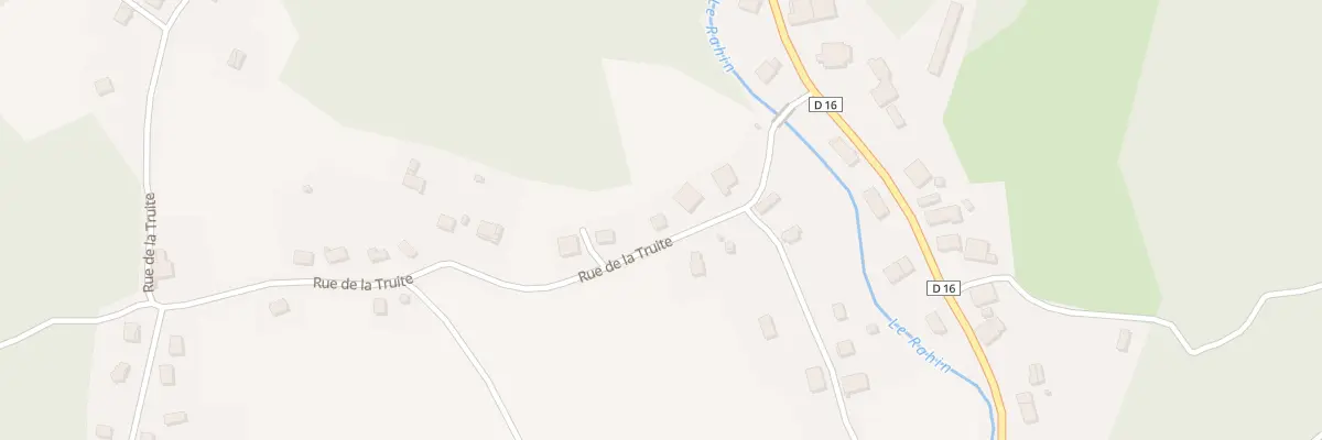 Plan du 6B Rue de la Truite à Plancher-Bas