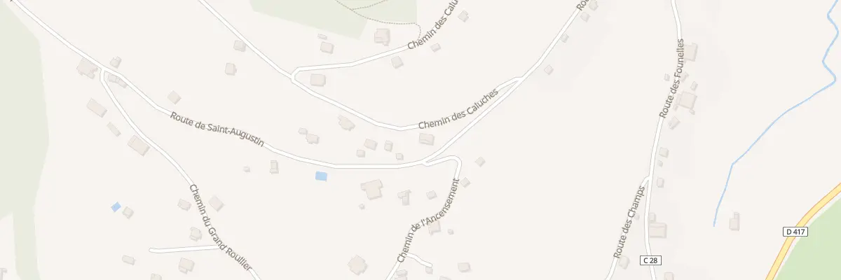Plan du 12 Rte de St Augustin à La Forge