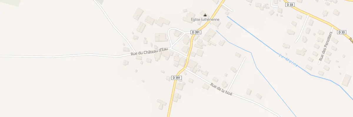 Plan du 1 Rue du Château d’Eau à Présentevillers