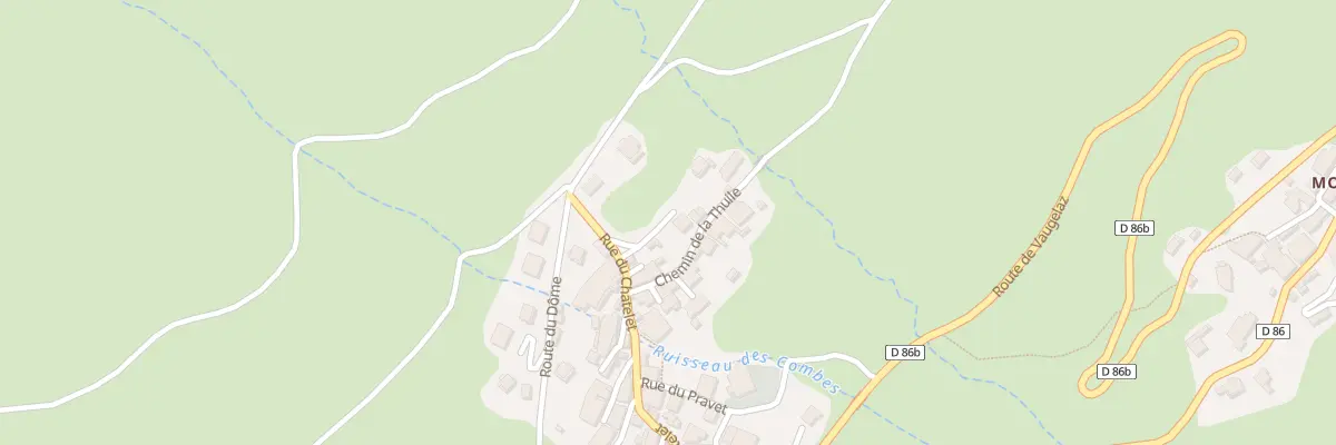 Plan du 77 Che de la Thuile aux Chapelles