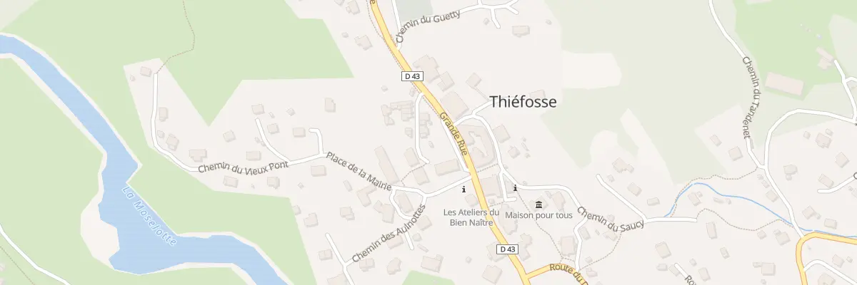 Plan du 15 Grande Rue à Thiéfosse