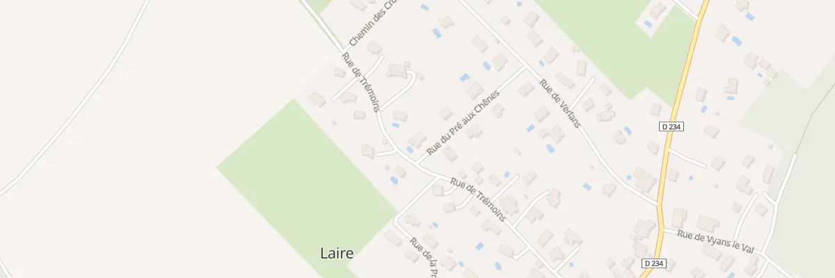 Plan du 18 Rue de Tremoins à Laire