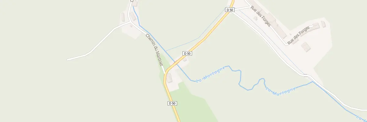 Plan du 48 Rue des Forges à Brouvelieures