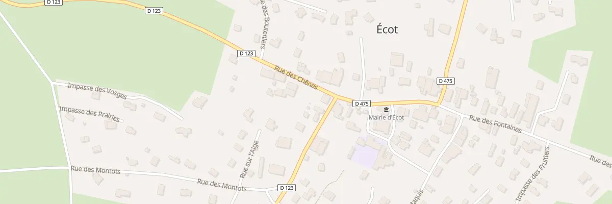 Plan du 7B Rue des Chênes à Écot