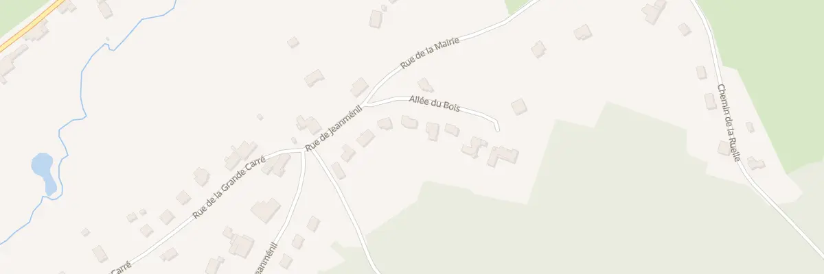 Plan du 4 All du Bois à Saint-Benoît-la-Chipotte
