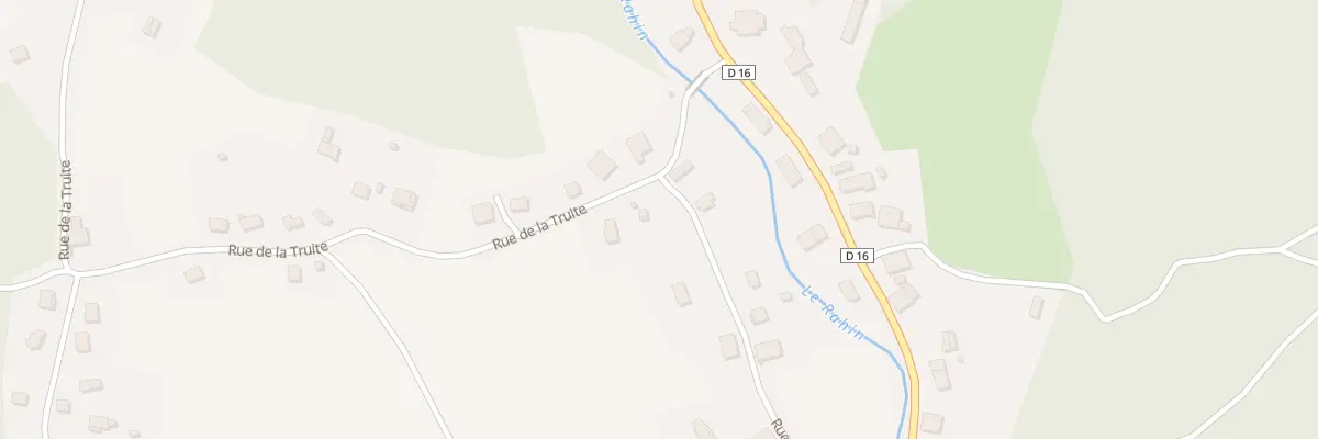 Plan du 1 Rue de la Truite à Raincourt