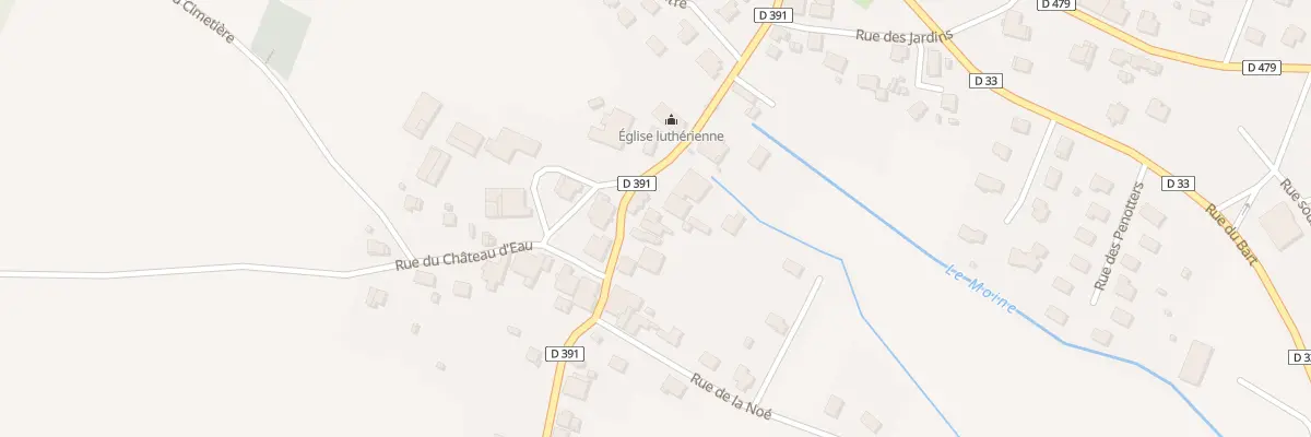 Plan du 23 Rue de Bavans à Présentevillers