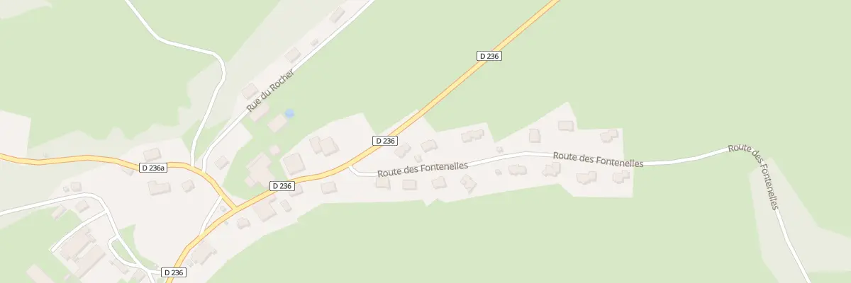 Plan du 3 Rte des Fontenelles à Saint-Julien-lès-Russey