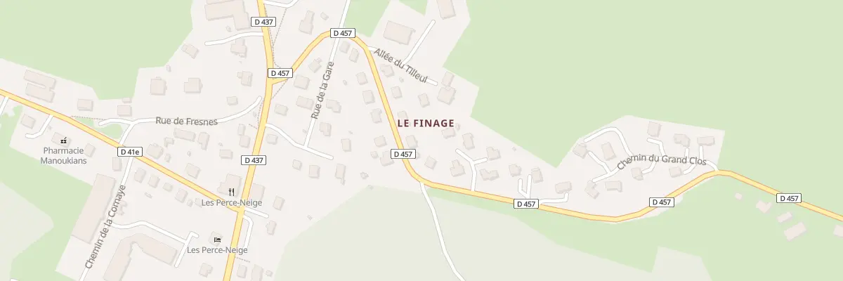 Plan du 7 Rue de l’Helvétie à Bonnétage