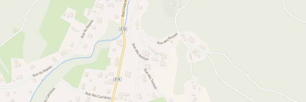 Plan du 8 Rue des Roches à Plancher-Bas