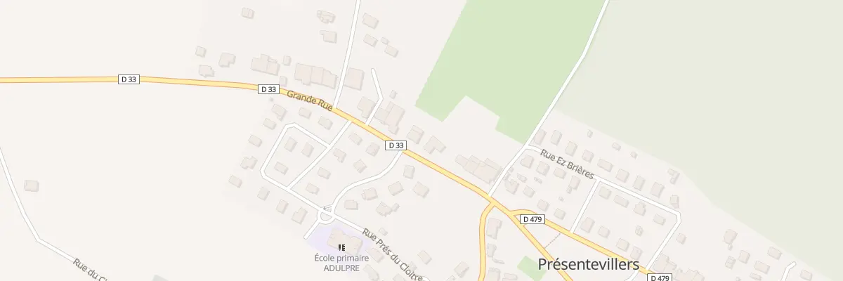 Plan du 4B Grande Rue à Présentevillers
