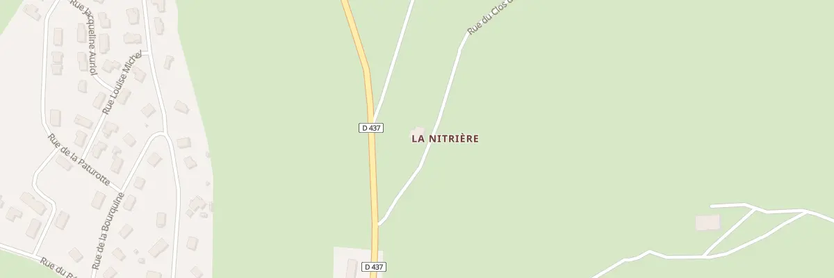 Plan du 1 Rue du Clos du Cerneux au Russey