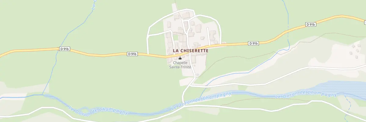 Plan du 22 Rue de la Teppa à Champagny-en-Vanoise
