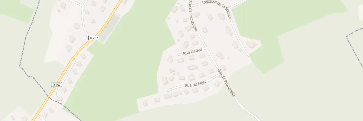 Plan du 5 Rue Neuve à Dampierre-sur-le-Doubs