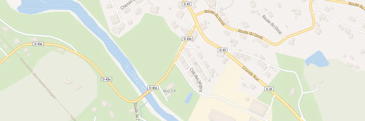 Plan du 23 Cité des Jardins à Thiéfosse