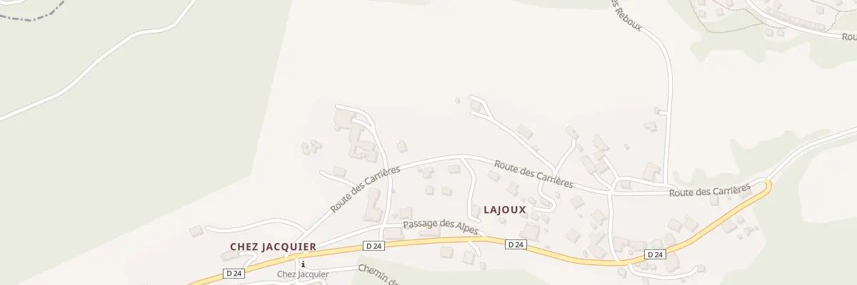 Plan du 18 Imp des Auguets à Thollon-les-Mémises