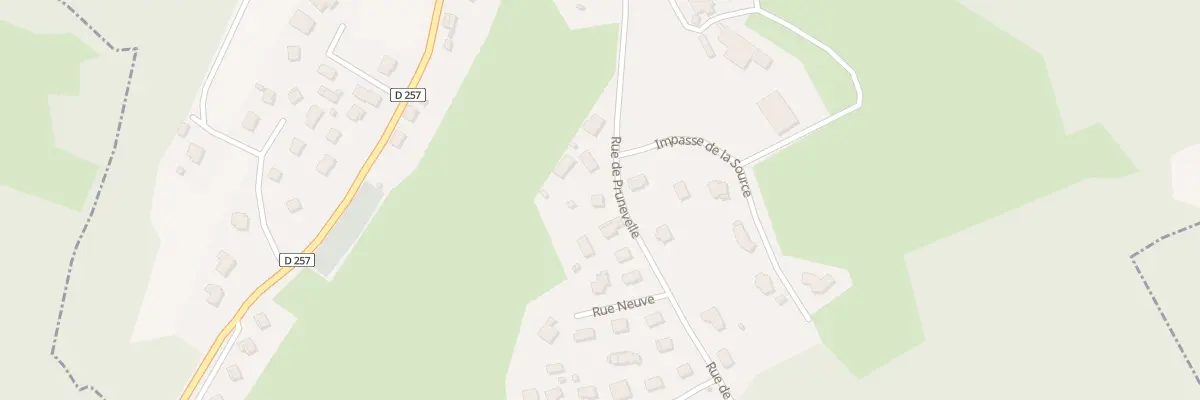 Plan du 16 Rue de Prunevelle à Dampierre-sur-le-Doubs