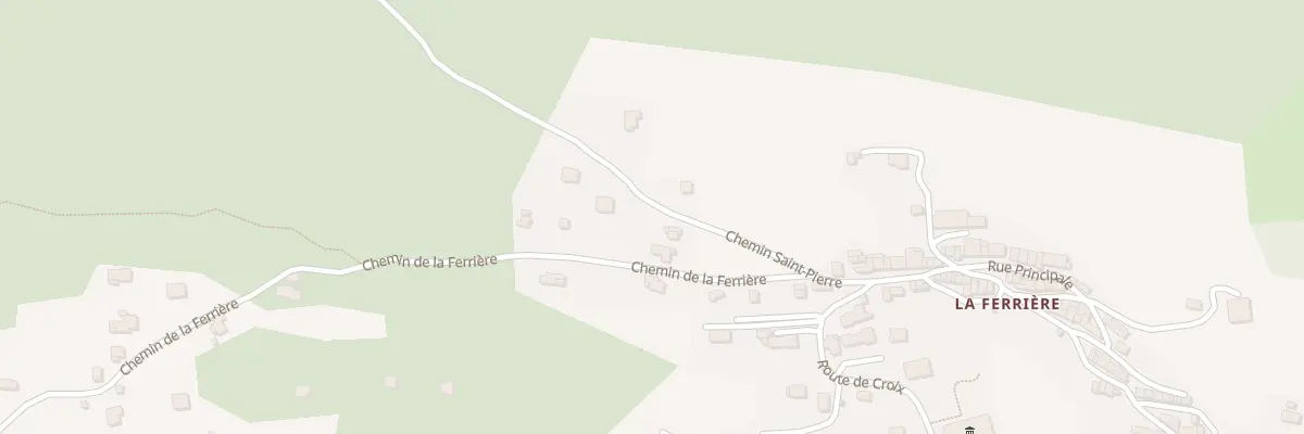Plan du 165 Che Saint Pierre La Ferriere à Valderoure