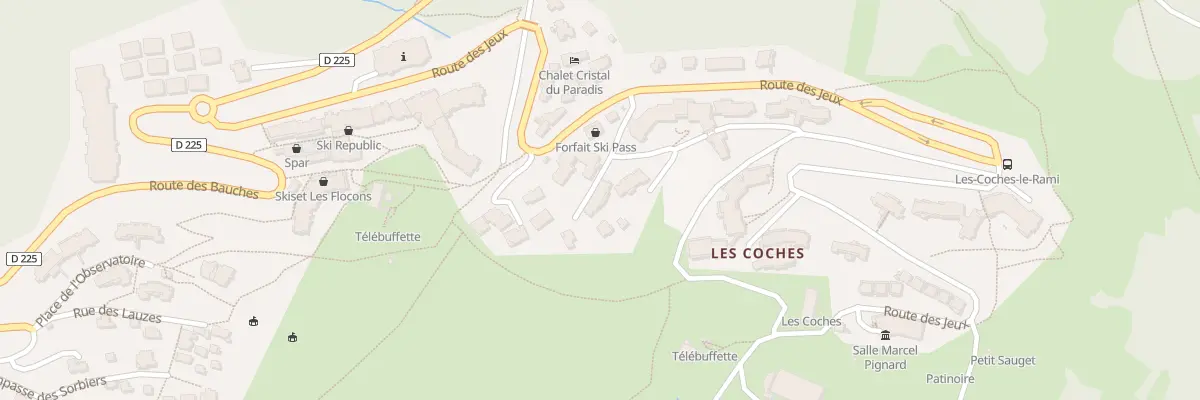Plan du 4 Imp des Larges à La Plagne Tarentaise