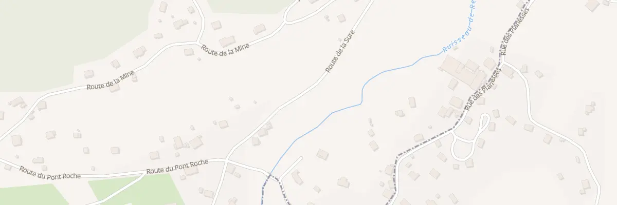 Plan du 10 Rte de la Sure à Ferdrupt