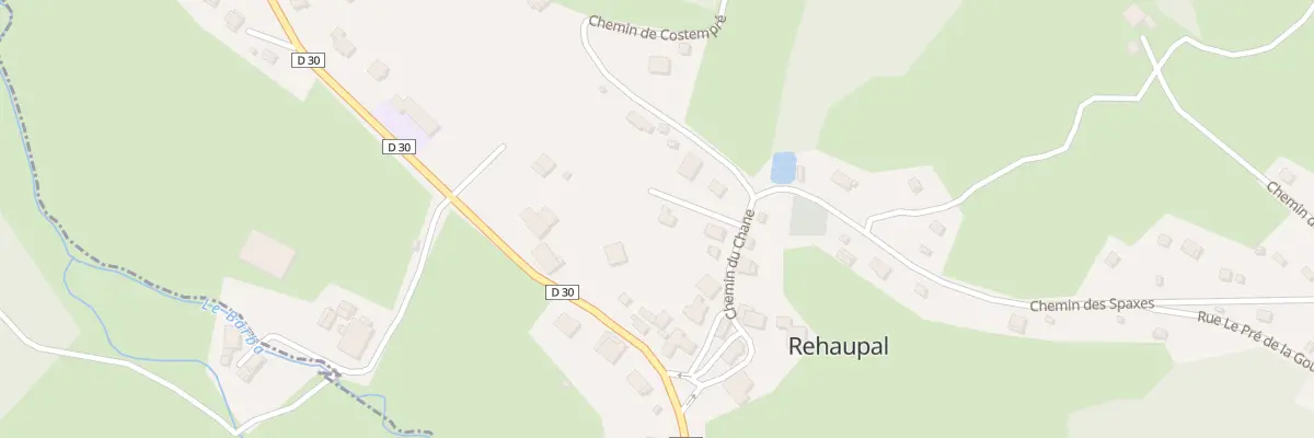 Plan du 3 Au Haut Jardin à Rehaupal