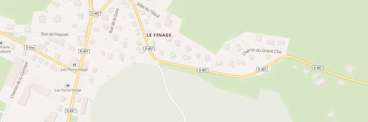 Plan du 19 Rue de l’Helvétie à Bonnétage