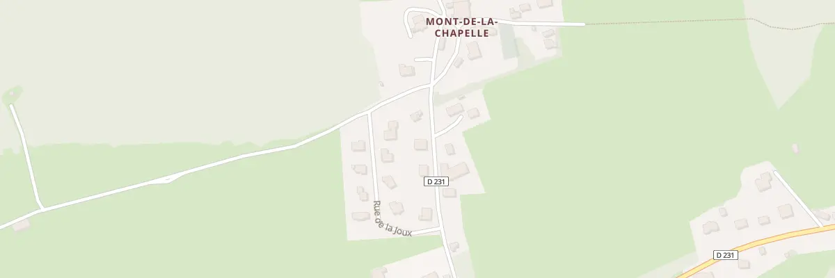 Plan du 9 Rue de la Chapelle à Mont-de-Vougney