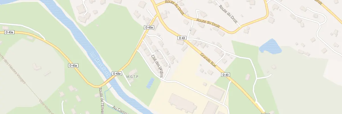 Plan du 2 Cité des Jardins à Thiéfosse