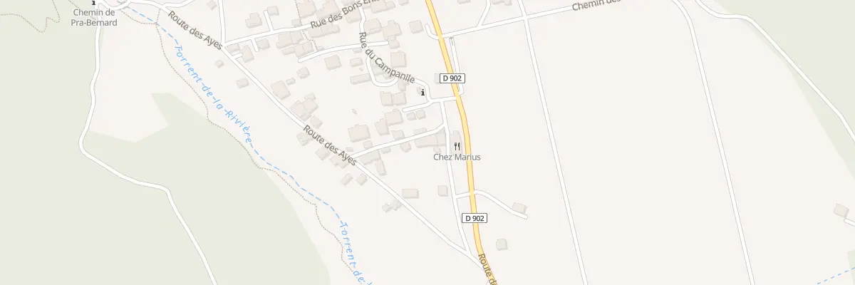 Plan du 35 Rue d’Aval de Brunissard à Arvieux
